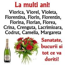 We did not find results for: La MulÈ›i Ani Tuturor Celor Care PoartÄƒ Nume De Floare Probraila Stiri Braila