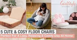 It has 6 levels of massage with a controller. 5 Cute Cosy Floor Chairs For Lazy Days At Home Girlstyle Singapore