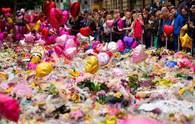 On one cold and bitter thursday in munich, germany, eight great football stalwarts conceded victory, eight men who will never play again who met destruction there, the flowers of british football, the flowers of. Sea Of Flowers Cleared At Manchester Bombing Tribute As People Write The Smiths And Oasis Lyrics On Pavement Mirror Online
