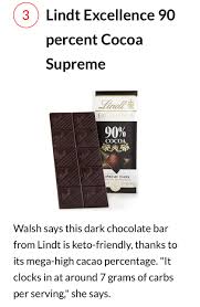 The 95% cocoa dark chocolate excellence lindt bar is suitable for vegans. Lindt Dark Chocolate 90 Cocoa Calories Nutrition Analysis More Fooducate
