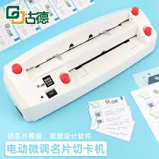 There are amazing designs and shapes of paper cutters for making cards. Gd300 Card Cutter Electric Business Card Cutting Machine Small Fine Tuning Card Making Machine Heavy Duty Thick Layer Paper Cutting Machine Automatic Card Trimming Machine Slitting Machine Badge Making Paper Cutter Business Card