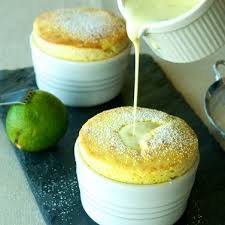 Mango Souffles With Coconut Lime Creme Anglaise Recipe On Food52 Recipe Anglaise Recipe Souffle Recipes Desserts