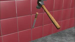 Tips and advice on removing wall tiles using a bolster chisel and which safety precautions to take. How To Remove Tile From Wall Knowledge Foshan Hanse Industrial Co Ltd