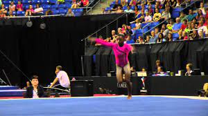 Simone biles is the greatest of all time, and was expected to lead the team usa squad to another olympic gold in the team event. Simone Biles Floor 2012 Visa Championships Jr Women Day 1 Youtube