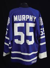 But around here at game worn everything, we just respect you as a very smart collector. 1995 96 Larry Murphy Toronto Maple Leafs Game Worn Jersey