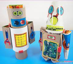 Karton kutudan robot nasıl yapılır. Okul Oncesi Robot Yapimi Ornekleri Robot Okul Okul Oncesi