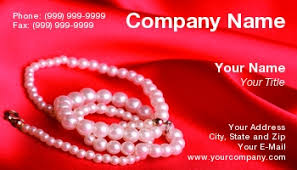 These jewelry business card template designs are created for your assistance. Jewelry Business Cards