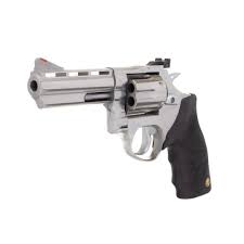 REVOLVER TAURUS RT889 CAL .38SPL INOX 6 TIROS 3 JANELAS E CANO DE 4  POLEGADAS — Rino Armas
