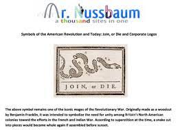 Mr Nussbaum Join Or Die The Story Behind Ben Franklin S Iconic Woodcut