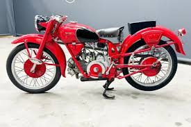 Image result for Red 1952 Motorcycle