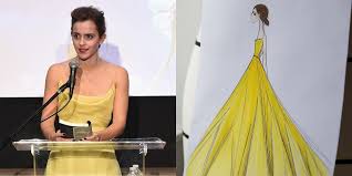 Emma watson outfits style emma watson emma watson estilo emma watson fashion emma watson casual emma watson dress hermione granger belle celebration dress live action emma watson feminism hattie morahan emma watson beautiful dress sites my emma vestidos. This Is How Emma Watson S Belle Inspired Dior Dress Was Made
