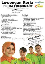 Walk in interview prima freshmart serang. Aneka Ragam Informasi Lowongan Kerja Prima Freshmart 2017