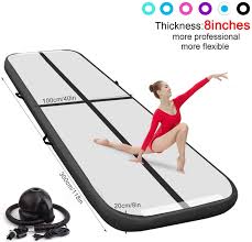 Fbsport Airtrack Matte 20cm Hoch Verdicken Aufblasbar Gymnastikmatte 3m Yogamatte Trainingsmatten Turnmatte Fitnessmatte Fu Trainingsmatte Kampfkunste Yoga