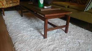Vintage glass top coffee table w/ eagle. Floating Coffee End Tables Couch And Chair From Craigslist Identification Design Addict Forum
