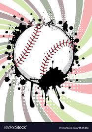 Glove and ball on home plate. Baseball Ball On Background With Rays3 Stock Images Page Everypixel