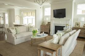 Sage green sofa ideas living room traditional floral via. Light Gray Skirted Sofas With Sage Green Pillows Transitional Living Room