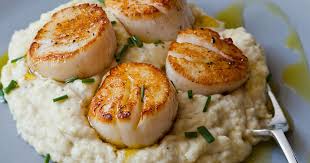 They maintain well in the fridge freezer and are simple to reheat either in the oven or perhaps the microwave. Barefoot Contessa Seared Scallops Potato Celery Root Puree