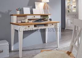 Schreibtisch luca computertisch bürotisch pinie weiß landhaus. Massivholz Schreibtisch Kiefer Massiv Weiss Neu Sekretar Frisiertisch Landhaus Ebay