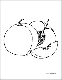 What else can we find? Clip Art Fruit Realistic Peaches Coloring Page I Abcteach Com Abcteach