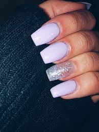 Acrylic Nails Acrylic Nails Coffin Short Cute Acrylic Nails Lavender Nails