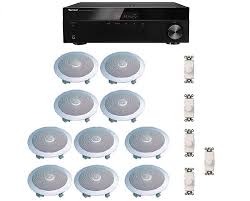 They sound great, take up no extra space and become almost invisible once. Custom Audio Distributed Home Audio Whole House Sound System Ceiling Speakers And Wall Volume Controls For 5 Rooms Price Buy Custom Audio Distributed Home Audio Whole House Sound System Ceiling Speakers And