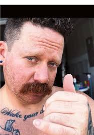 Guy This Mustache and Mohawk Annoying This Wife