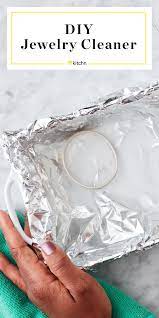 How To Make Diy Jewelry Cleaner With Ingredients From Your Pantry Jewelry Cleaner Diy Cleaning Silver Jewelry Cleaning Jewelry
