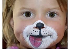 Kinderschminken Fastnacht Karneval Hund Katze Bar Halloween Carnival Makeup Dog Cat Bear Kinderschminken Kinder Schminken Schminkgesichter