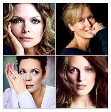 Agnetha Fältskog, Meryl Streep, Anni-Frid Lyngstad, and Christine Baranski. 