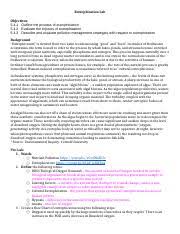 Eutrophication Flow Chart Png Fertilizers Containing