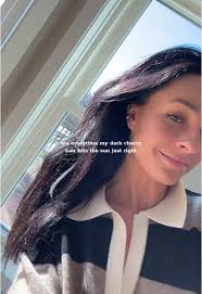 Black Cherry Hair Color in Sun