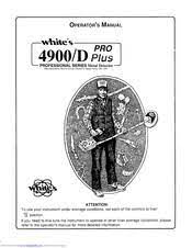 Find the best white's metal detectors for sale here at kellyco metal detectors. Whites 4900 D Pro Plus Manuals Manualslib