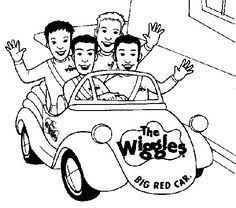 Officially known as the big red car, it's now going for auction to raise money for sids and kids charity. 9 Ide Wiggles Coloring Page Collection
