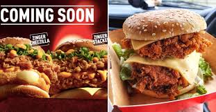 Chicken zinger burger kfc style (how to make zinger burger). New Kfc Zinger Cheezilla Zinger Stacker Available From 11 Feb 2020 Onwards Johor Foodie