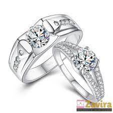 Spesifikasi Logam Emas 75 Berat Per Cincin Estimasi 5 Gram Jumlah Cincin 2 Cincin Permata Zircon Premium Pemasangan Permata Mengg Cincin Cincin Kawin Emas