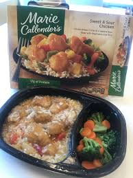This statistic shows the number of packages of marie callender's frozen complete dinners eaten within one month in the united states in 2020. Marie Callender S Sweet And Sour Chicken 4 10 Chicken Was Mushy And Flavorless The Veggies Were Good And The Rice Was Ok Probably Won T Purchase Again Frozendinners