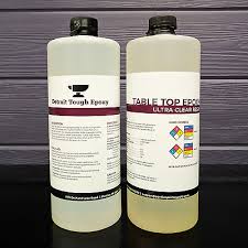 Will not yellow, fade, or crack. Ultra Clear Epoxy Resin Bar Tops Table Tops Wood Coating 32oz Kit 651989408341 Ebay