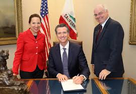 California governor gavin newsom has issued a mandatory stay at home order to all residents, shuttering all businesses beyond critical sectors while suggesting the state's hospitals could soon hit. Governor Newsom Designates Lt Governor Kounalakis As Representative On International Affairs And Trade California Governor