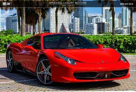 2012 ferrari 458 italia $265,800 exterior: Used 2012 Ferrari 458 Spider For Sale Sold Ferrari Of Central New Jersey Stock L3299a