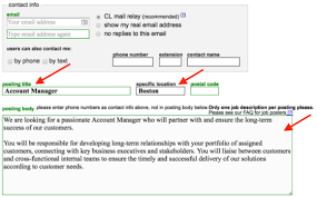 I rewrote some of the code to use interfaces instead of concrete. How To Post Jobs On Craigslist A Guide For Employers Workable