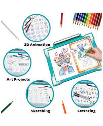 Features crayola light up tracing pad, 12 short colored pencils, 10 trolls tracing sheets, 10 blank sheets, and 1 graphite pencil. Crayola Light Up Tracing Pad Teal Kids Toys Drawing Kit Primary One Art Ages 6 7 8 9 10 Books Stationery Stationery On Carousell