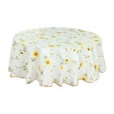 Shop for plastic round tablecloths online at target. Vinyl Tablecloth Round Table Pattern Water Resistant Walmart Com Walmart Com
