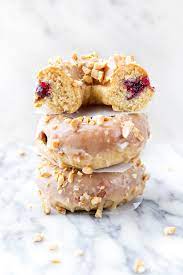 Peanut Butter And Jelly Donuts Broma Bakery