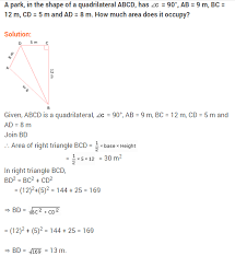 Chapter Wise Ncert Solutions For Class 9 Maths Chapter 12 Herons Formula Ex 12 2 Solved By Expert Teachers As Per Ncert Cbse School Study Tips Math Solutions