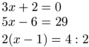Das einsetzungsverfahren, das gleichsetzungsverfahren und das additionsverfahren. Lineare Gleichungen Losen