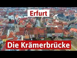 Besuchen sie diese sehenswürdigkeit und krämerbrücke: Die Kramerbrucke In Erfurt Spezialitaten Auf Und Neben Der Brucke Youtube