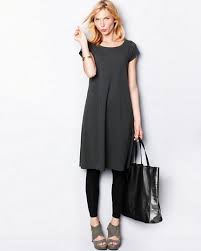 Eileen Fisher Organic Cotton Ballet Neck Dress Eileen Fisher Style Clothes Fashion