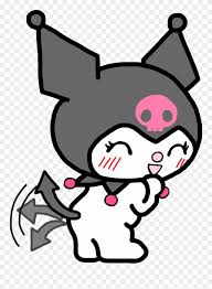 Image Result For Kuromi Transparent Kawaii Sanrio Clipart Hello Kitty Kawaii Creepy Cute