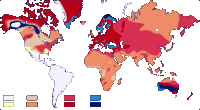 Blood types depend on the content of the blood cells and are inherited from parents. Blood Type Distribution By Country Wikipedia