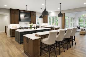 Modern kitchen islands are often designed to naturally fit into the room and its interior design. Kitchen Islands Heart Of The Modern Home Refined Llc